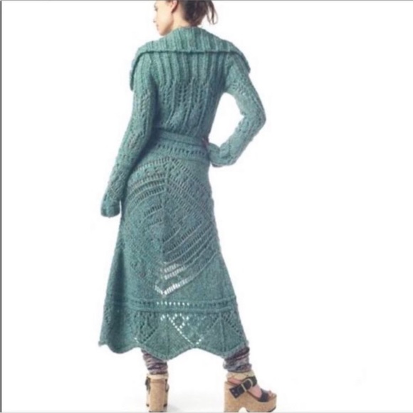 Like new Free People Budapest Dream Crochet duster - Picture 4 of 10